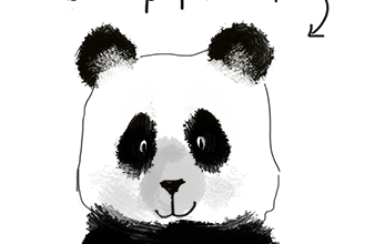 Panda Birthday Card